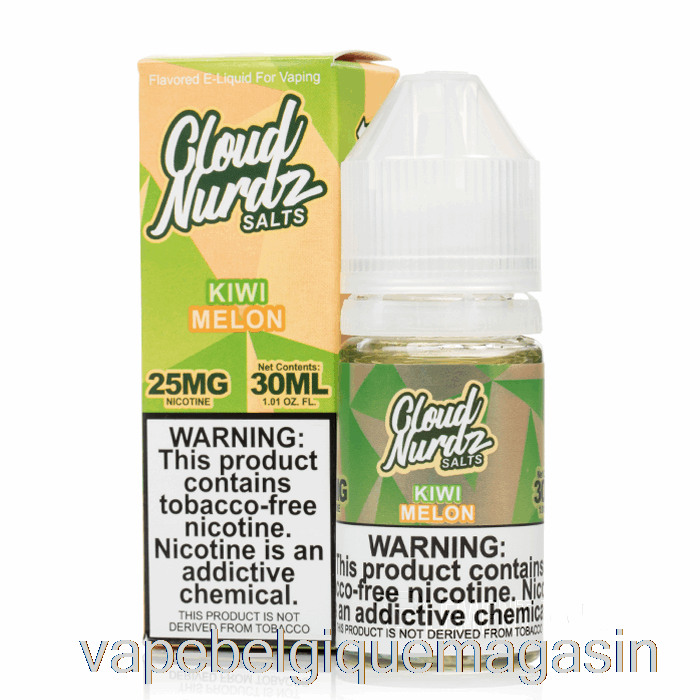 Vape Shop Bruxelles Kiwi Melon - Sels Cloud Nurdz - 30ml 25mg